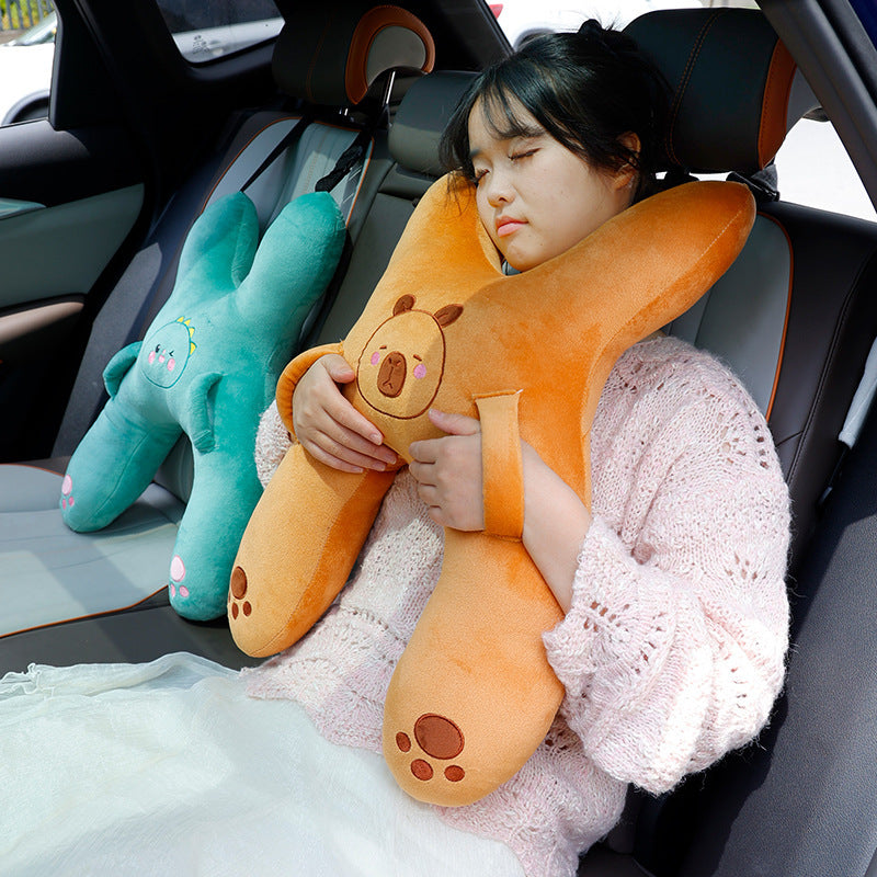 Childrens Car Neck Pillow for Travel Sleep