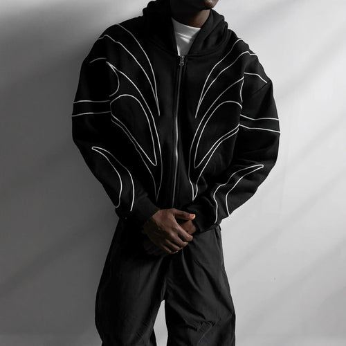 Embroidered Fleece Hood