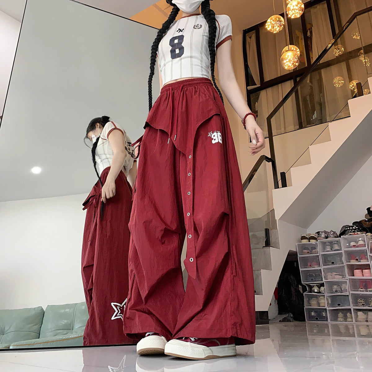 Quick-Dry Workwear Casual Pants for Women